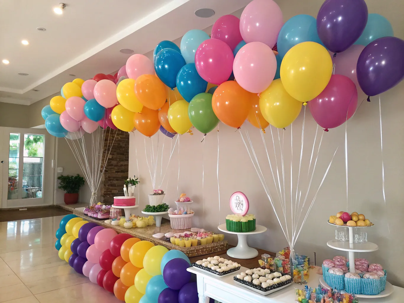 Fødselsdagsballondekoration