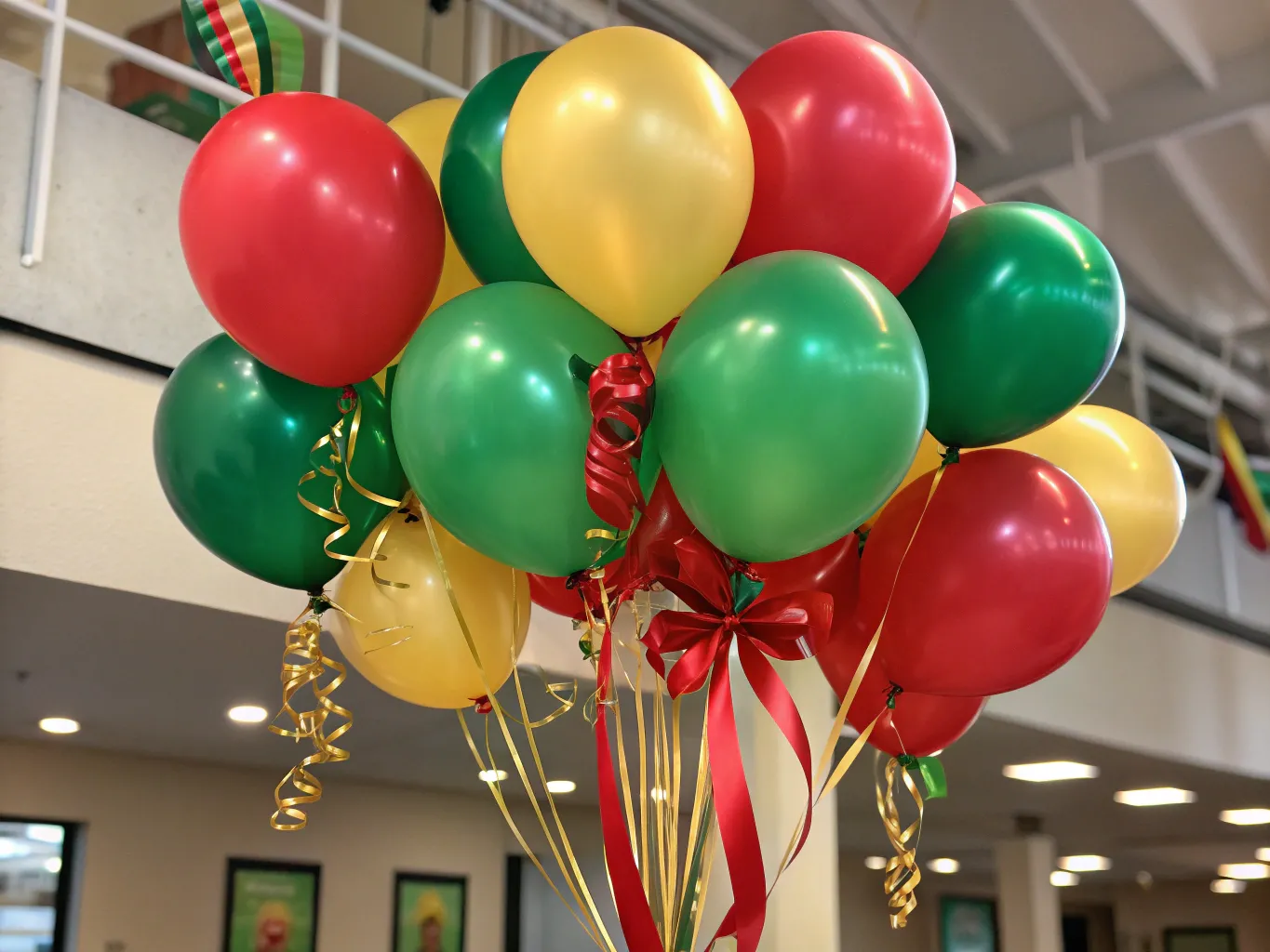 Festlig ballonarrangement